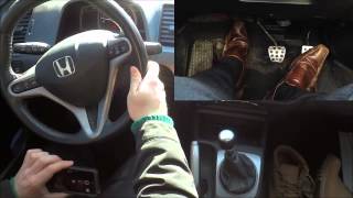 How To Rev Match Downshift In A Manual Car Tutorial