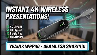 WPP30 Wireless Presentation Pod Review | Best 4K Meeting Tool Worth It?