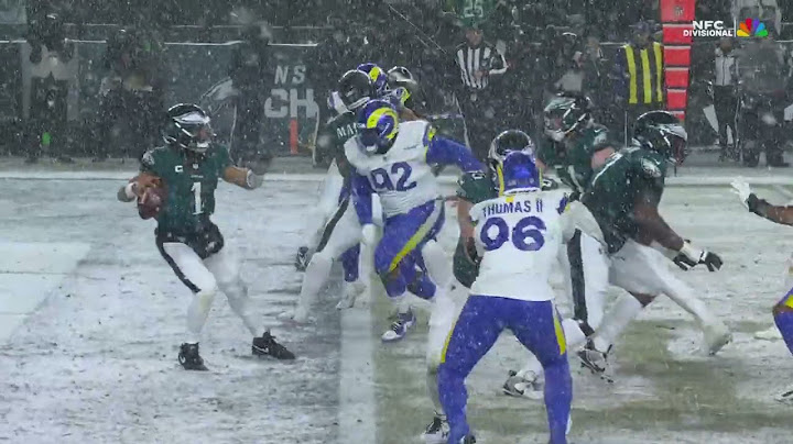 Can't-Miss Play: Safety! Rams cut Eagles' lead to one with critical sack