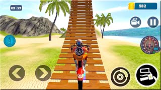 Motocross Beach Bike Stunt Racing - Motorbike Racer Games Android Gameplay screenshot 3