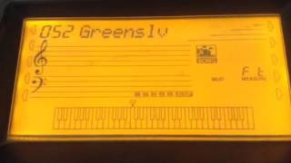 Yamaha PSR-282 Greensleeves