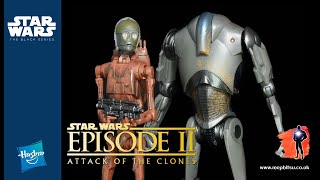 Star Wars Black Series Exclusive C 3PO Battle Droid Body and Super Battle Droid