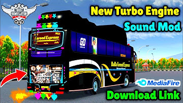 Bussid New Update v4.4 Engine Sound Mod | Turbo Engine Sound Download Bussid
