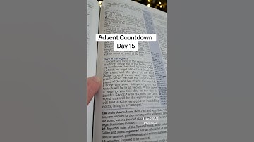 Advent Countdown Day 15 Lk 2:10-11. Does the good news bring you joy that needs to be shared? Advent