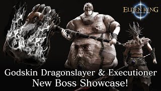 NEW Godskin Dragonslayer & Executioner Duo Boss Showcase (Elden Ring The Garden of Eyes DLC Mod)