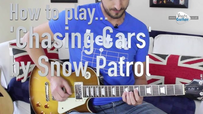 How to play Chasing Cars by Snow Patrol - EASY 3 chord guitar songs (A D E)  