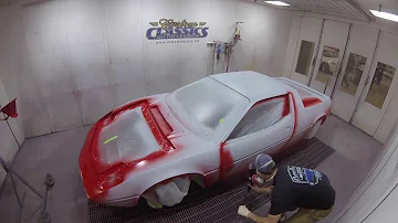 Painting a 1975 Maserati Merak - Classic Car Restoration by Custom Classics