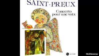 Saint-Preux - Concerto Pour Une Voix (1969) - L'archipel Du Souvenir