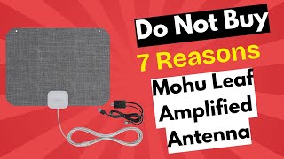 Stop Before Buying Mohu Leaf Amplified Antenna Brutal Review