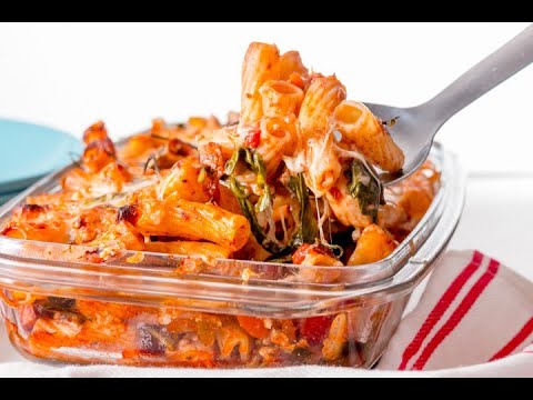 Chicken and Balsamic Pasta Bake