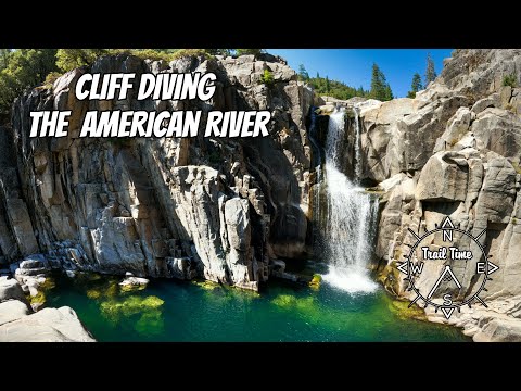 Cliff Diving in the American River | Palisade Creek Trail | Truckee, CA