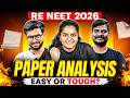 RE-NEET 2026 Tough or Easy? Physics, Chemistry &amp; Biology Complete Paper Analysis |Vedantu NEET Tamil