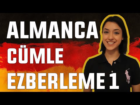 A2 Genel Almanca Dersleri | 8.Bölüm | Almanca Cümle Ezberleme 1