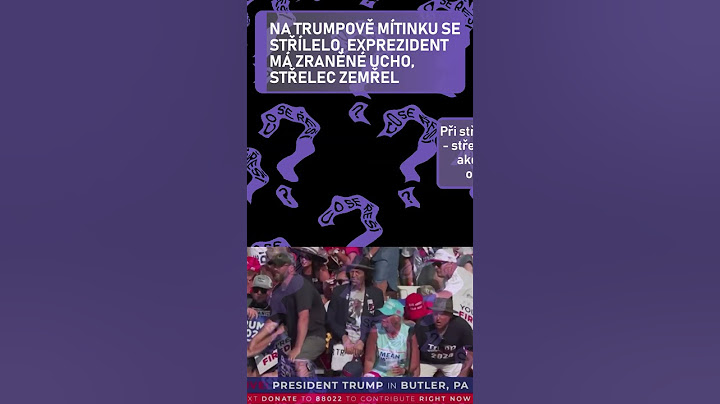 Na Trumpově mítinku se střílelo, exprezident má zraněné ucho, střelec zemřel