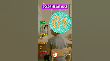 Can You See These Numbers? 👀 Color Blind Test! #ColorBlindTest #EyeTest #quiz