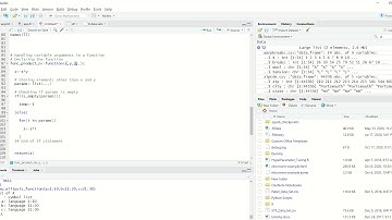 Step 15 Handling variable number of argument in a Functions in R
