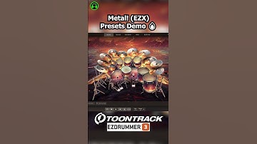 EZDrummer 3 Metal! (EZX) Presets Demo 🔥 #iamshane #thisismeph #toontrack #ezdrummer3 #drumvst