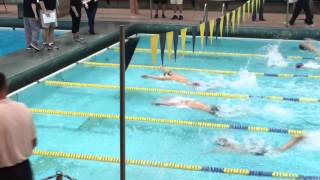 Greg Landis 2016 CYSL 1st place 50Fly