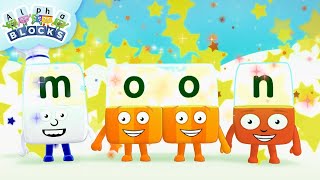 Four Letter Words | Learn to Read | @Alphablocks screenshot 1