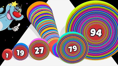 Noob vs PRO VS HACKER LEVEL UP CIRCLES - ASMR Gameplay (Flexy Ring Layer Mane game Runner