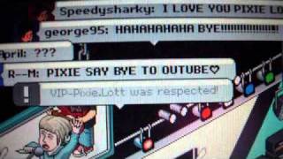 Pixie lott in Habbo Hotel