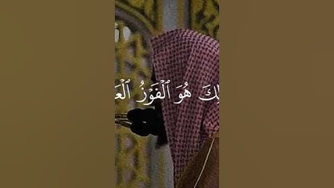 إِنَّ الْمُتَّقِينَ فِي مَقَامٍ أَمِينٍ (51)تلاوة جميلة من سورة الدخان الشيخ احمد بن طالب