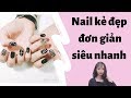 Nail kẻ sọc - Cách vẽ nail kẻ đẹp nhanh thẳng