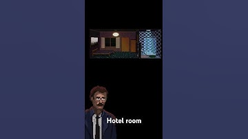 How to make pixel art for games. (Point & click hotel room) #pixelart #retrogaming