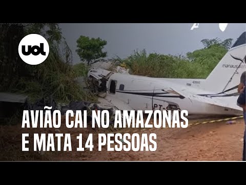 Avião cai no Amazonas: vídeo mostra como ficou aeronave após acidente em Barcelos