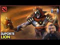 É o Dedas e Tiltas de Lion Suporte na Ranked Imortal no Patch 7.41D... #dota2 #dota2brasil 