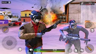 Winter survival Battle Royale Offline - Android Gameplay HD screenshot 1