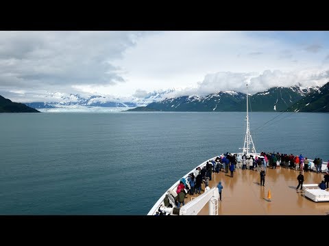 วีดีโอ: Hubbard Glacier ในอ่าวยาคุทัต อะแลสกา