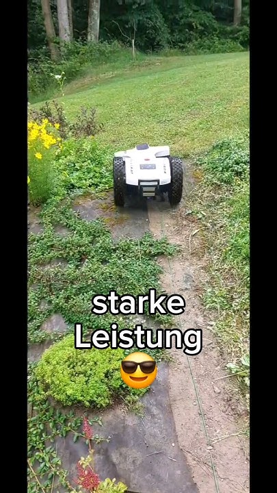 Roboschaf Allrad Technik Rasenroboter für jedes Gelände 💪 YouTube
