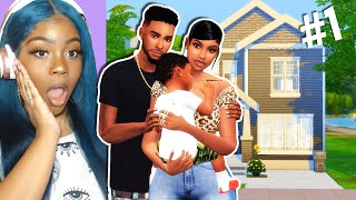 Simself (MY REAL FAMILY) #1 - Meet The Fam 👨‍👩‍👦👶 | The Sims 4