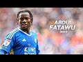 Abdul fatawu is showing his talent at leicester