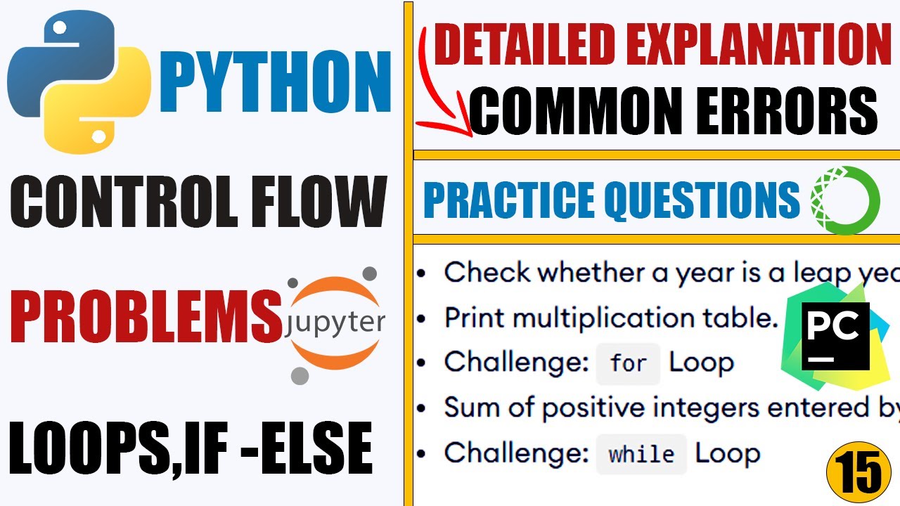 Control Flow Examples in Python - YouTube