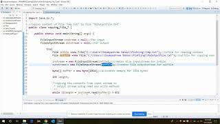 File IO in Java