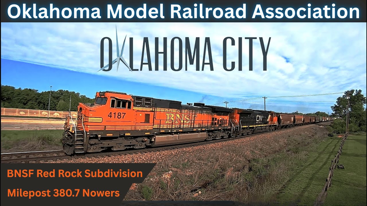 Oklahoma City, OK | LIVE Static Railcam | Oklahoma Model Railroad Association
