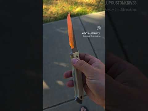 Fresh off the grinder! CPM3V Roach bowie!