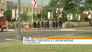 Funeral for fallen firefighter Lt. McRae set for Friday