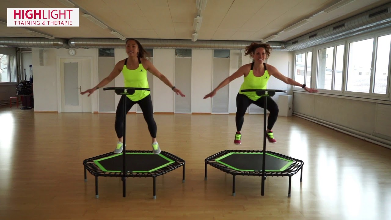 15 MIN JUMPING CARDIO, Medium Level - burn calories the fun way, not dancy I Pamela Reif