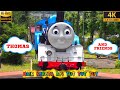 Naik kereta api tut tut tut  thomas and friends  lagu anak anak indonesia populer 4k