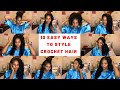 10 Easy and Simple Crochet Hairstyles for Wavy Hair