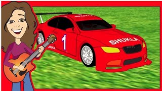 Patty Shukla - Vroom Goes the Red Race Car