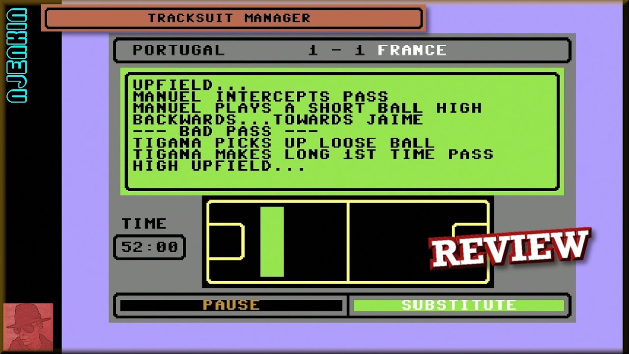 Tracksuit Manager Tracksuit Manager - on the Commodore 64 !! with Commentary - YouTube
