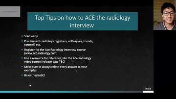 How to Ace The Radiology Specialty Interview