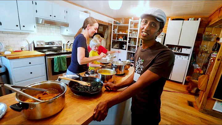 He Cooked Us An Indian Dinner from the Farm