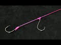 How to Tie Two Hooks for Huge Fish