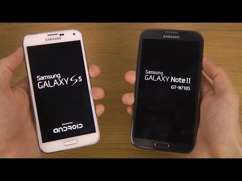 Samsung Galaxy S5 vs. Samsung Galaxy Note 2 - Which Is Faster?