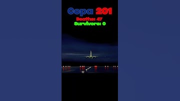 Plane Crashes With The Same Flight Number (Part 2) #shorts #aviation